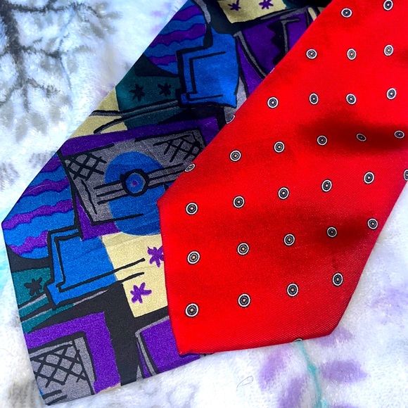 Christian Dior and Balmain Tie - Picture 1 of 3